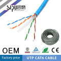 SIPU hotsale cca copper pvc lan cable cat6 utp 4pr 23awg cable